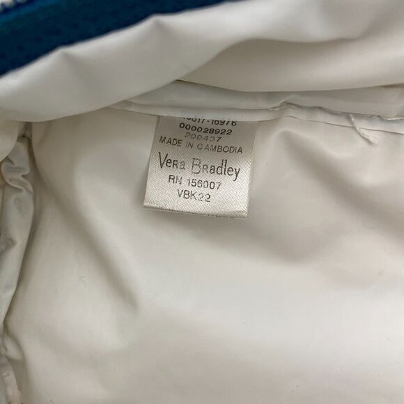 Very Bradley Lunch Box Quilted Paisley Insulated Multicolor Top Handle Zip - Picture 10 of 10